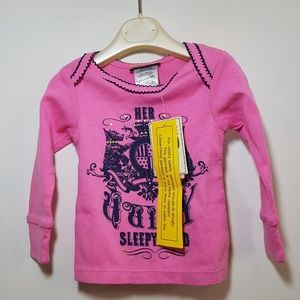 New Juicy couture baby Girls pajama top